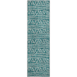 Piper Looms Mayfield Bohemian AMF730 Teal Machine Washable Area Rug Runner Main Image