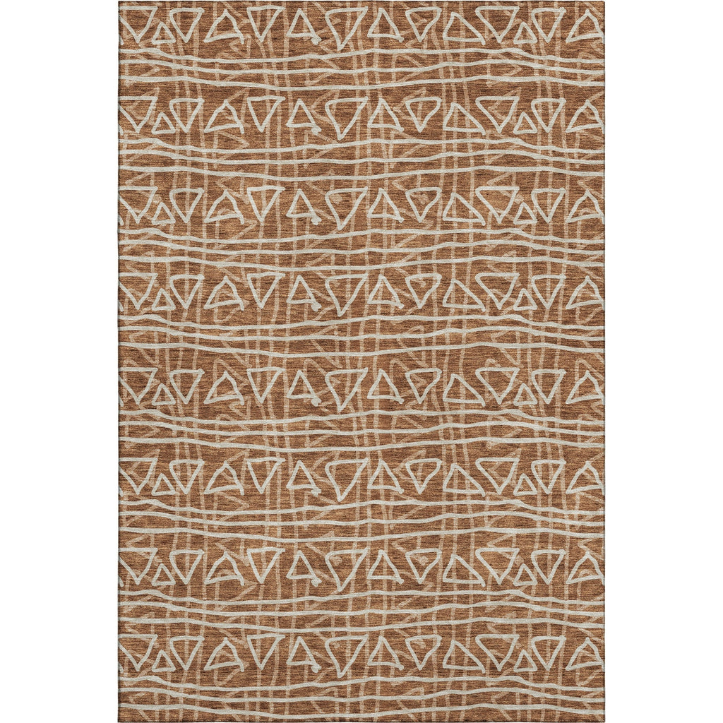 Piper Looms Mayfield Bohemian AMF730 Terracotta Machine Washable Area Rug main image