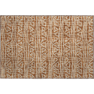 Piper Looms Mayfield Bohemian AMF730 Terracotta Machine Washable Area Rug Scatter Main Image