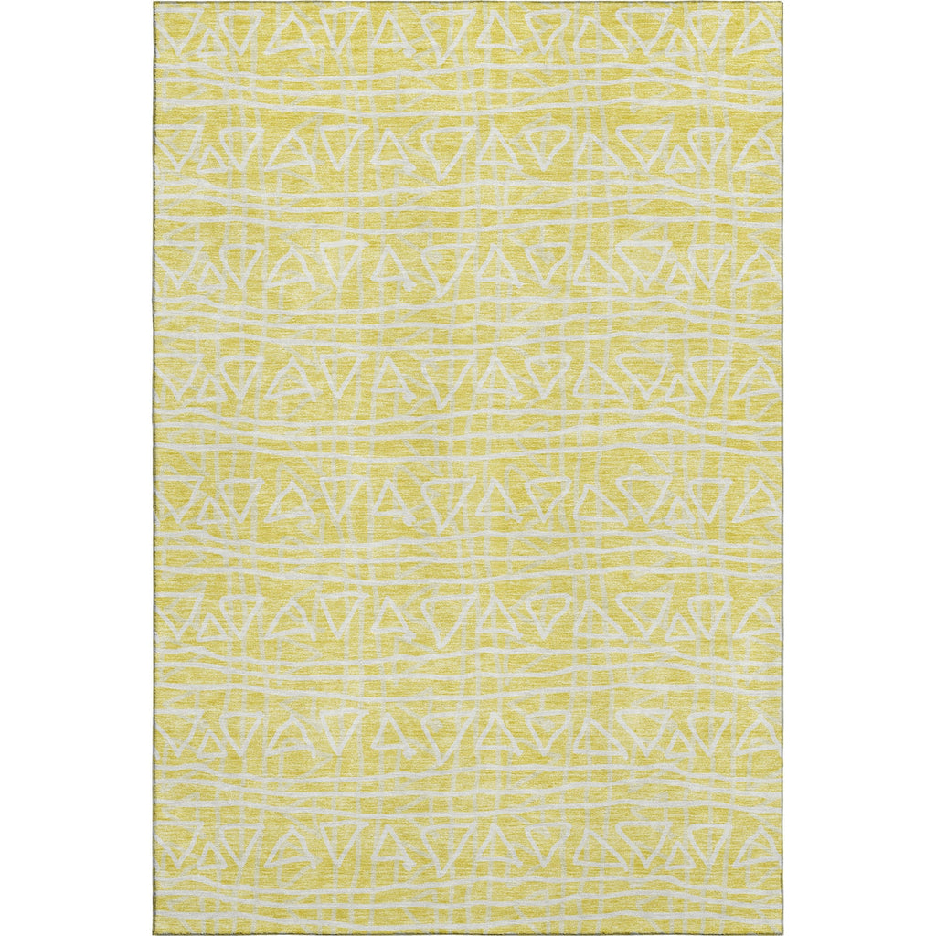 Piper Looms Mayfield Bohemian AMF730 Yellow Machine Washable Area Rug main image