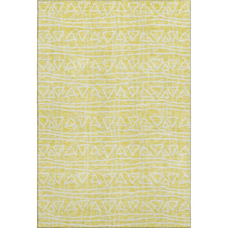 Piper Looms Mayfield Bohemian AMF730 Yellow Machine Washable Area Rug main image