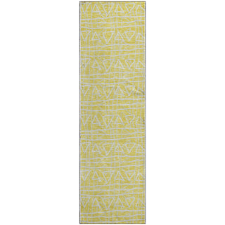 Piper Looms Mayfield Bohemian AMF730 Yellow Machine Washable Area Rug Runner Main Image