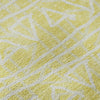 Piper Looms Mayfield Bohemian AMF730 Yellow Machine Washable Area Rug Swatch Image