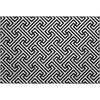 Piper Looms Mayfield Geometric AMF731 Black Machine Washable Area Rug Scatter Main Image