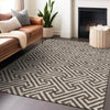 Piper Looms Mayfield Geometric AMF731 Brown Machine Washable Area Rug Lifestyle Image Feature
