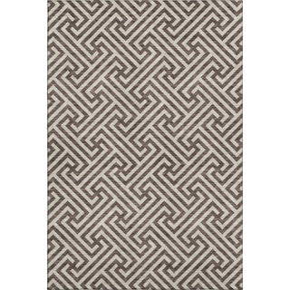 Piper Looms Mayfield Geometric AMF731 Brown Machine Washable Area Rug main image