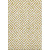 Piper Looms Mayfield Geometric AMF731 Gold Machine Washable Area Rug main image