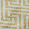 Piper Looms Mayfield Geometric AMF731 Gold Machine Washable Area Rug Swatch Image