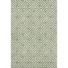 Piper Looms Mayfield Geometric AMF731 Green Machine Washable Area Rug main image