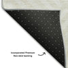 Piper Looms Mayfield Geometric AMF731 Ivory Machine Washable Area Rug Backing Image
