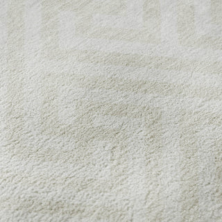 Piper Looms Mayfield Geometric AMF731 Ivory Machine Washable Area Rug Swatch Image
