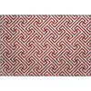 Piper Looms Mayfield Geometric AMF731 Merlot Machine Washable Area Rug Scatter Main Image