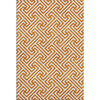 Piper Looms Mayfield Geometric AMF731 Orange Machine Washable Area Rug main image