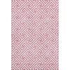 Piper Looms Mayfield Geometric AMF731 Pink Machine Washable Area Rug main image