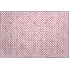 Piper Looms Mayfield Geometric AMF731 Pink Machine Washable Area Rug Scatter Main Image