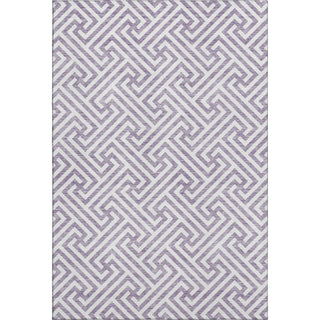 Piper Looms Mayfield Geometric AMF731 Purple Machine Washable Area Rug main image