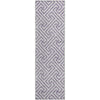 Piper Looms Mayfield Geometric AMF731 Purple Machine Washable Area Rug Runner Main Image