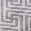 Piper Looms Mayfield Geometric AMF731 Purple Machine Washable Area Rug Swatch Image