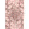 Piper Looms Mayfield Geometric AMF731 Salmon Machine Washable Area Rug main image