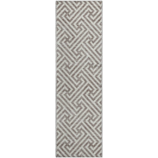 Piper Looms Mayfield Geometric AMF731 Taupe Machine Washable Area Rug Runner Main Image