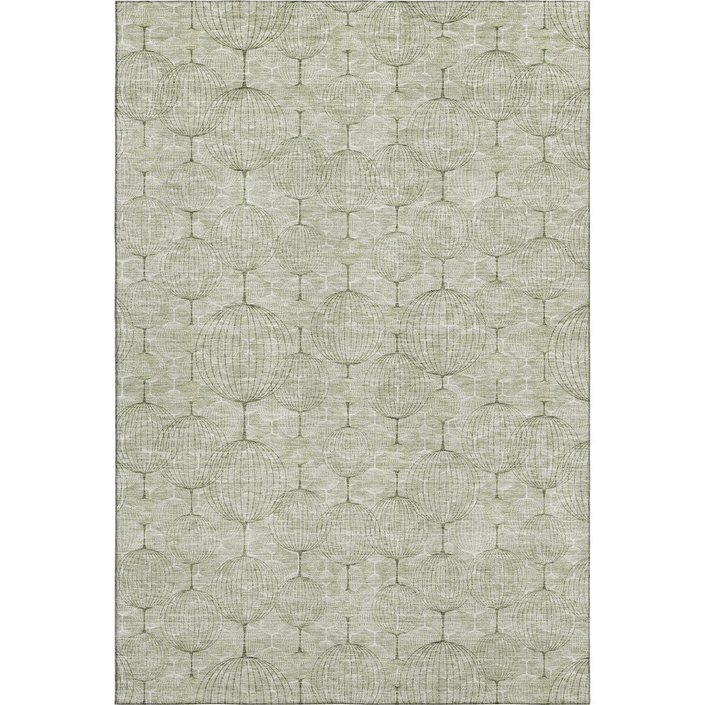 Piper Looms Mayfield Geometric AMF732 Aloe Machine Washable Area Rug main image