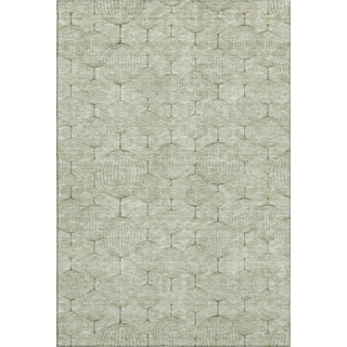 Piper Looms Mayfield Geometric AMF732 Aloe Machine Washable Area Rug main image