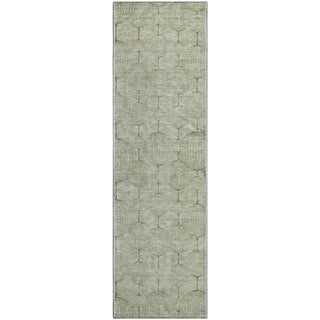 Piper Looms Mayfield Geometric AMF732 Aloe Machine Washable Area Rug Runner Main Image