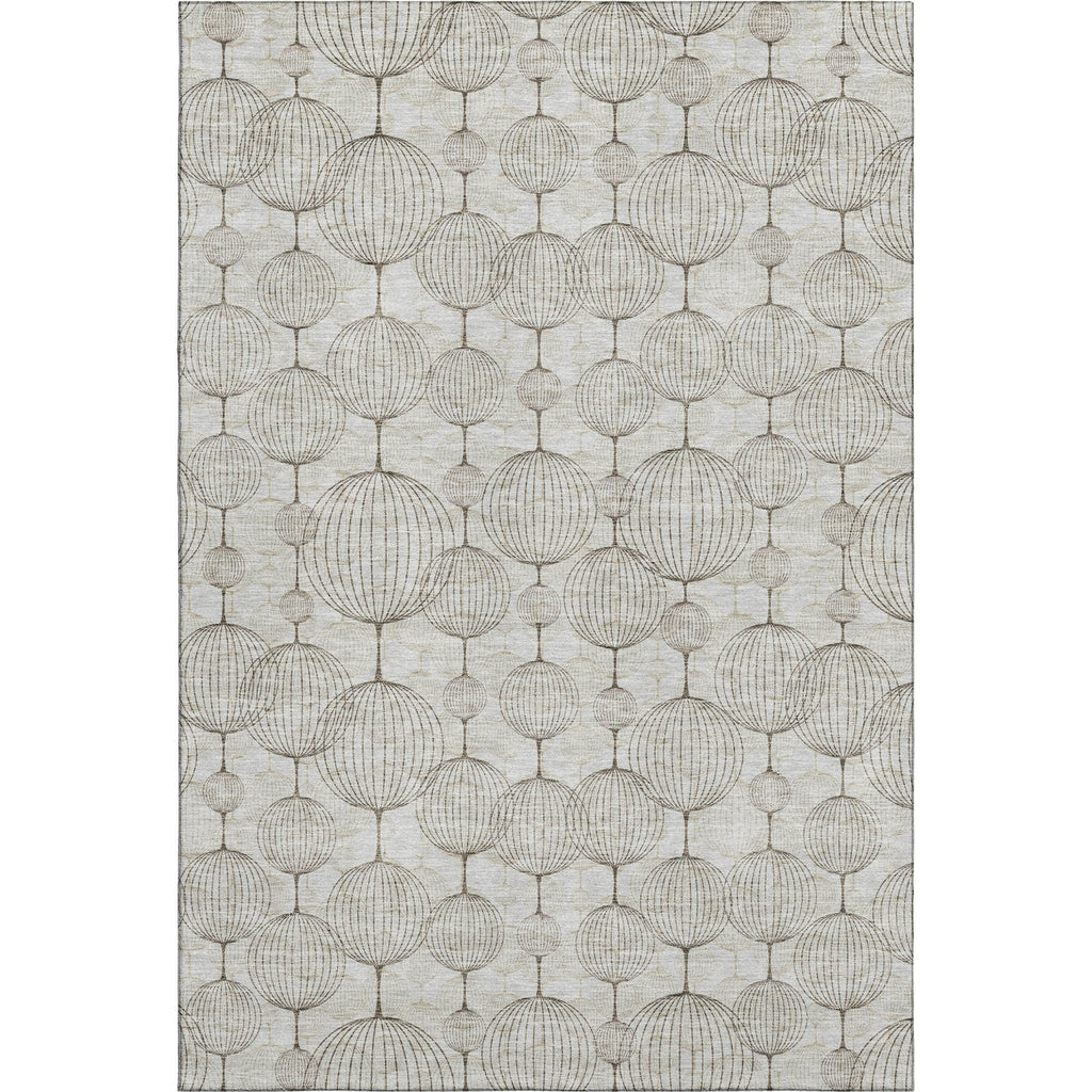 Piper Looms Mayfield Geometric AMF732 Beige Machine Washable Area Rug main image