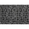 Piper Looms Mayfield Geometric AMF732 Black Machine Washable Area Rug Scatter Main Image