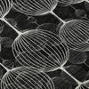 Piper Looms Mayfield Geometric AMF732 Black Machine Washable Area Rug Swatch Image