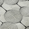 Piper Looms Mayfield Geometric AMF732 Graphite Machine Washable Area Rug Swatch Image