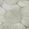 Piper Looms Mayfield Geometric AMF732 Green Machine Washable Area Rug Swatch Image