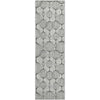 Piper Looms Mayfield Geometric AMF732 White Machine Washable Area Rug Runner Main Image