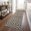Piper Looms Mayfield Geometric AMF733 Brown Machine Washable Area Rug Runner Lifestyle Image Feature