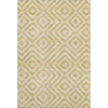 Piper Looms Mayfield Geometric AMF733 Gold Machine Washable Area Rug main image