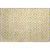 Piper Looms Mayfield Geometric AMF733 Gold Machine Washable Area Rug Scatter Main Image