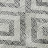 Piper Looms Mayfield Geometric AMF733 Gray Machine Washable Area Rug Swatch Image