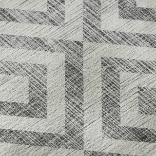 Piper Looms Mayfield Geometric AMF733 Gray Machine Washable Area Rug Swatch Image