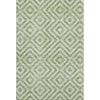 Piper Looms Mayfield Geometric AMF733 Green Machine Washable Area Rug main image