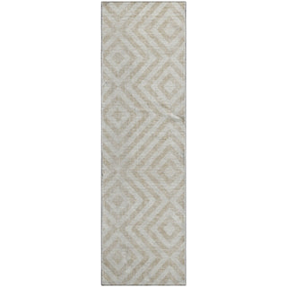 Piper Looms Mayfield Geometric AMF733 Ivory Machine Washable Area Rug Runner Main Image