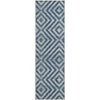 Piper Looms Mayfield Geometric AMF733 Navy Machine Washable Area Rug Runner Main Image