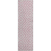 Piper Looms Mayfield Geometric AMF733 Pink Machine Washable Area Rug Runner Main Image