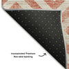 Piper Looms Mayfield Geometric AMF733 Salmon Machine Washable Area Rug Backing Image