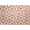 Piper Looms Mayfield Geometric AMF733 Salmon Machine Washable Area Rug Scatter Main Image