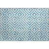 Piper Looms Mayfield Geometric AMF733 Teal Machine Washable Area Rug Scatter Main Image