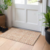 Piper Looms Mayfield Geometric AMF733 Terracotta Machine Washable Area Rug Scatter Lifestyle Image Feature