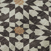 Piper Looms Mayfield Spiral AMF734 Charcoal Machine Washable Area Rug Swatch Image
