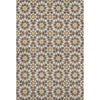 Piper Looms Mayfield Spiral AMF734 Chocolate Machine Washable Area Rug main image