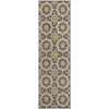 Piper Looms Mayfield Spiral AMF734 Chocolate Machine Washable Area Rug Runner Main Image