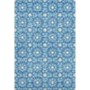 Piper Looms Mayfield Spiral AMF734 Denim Machine Washable Area Rug main image